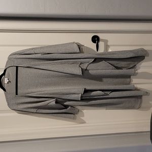LuLaRoe Light Gray Long Cardigan L